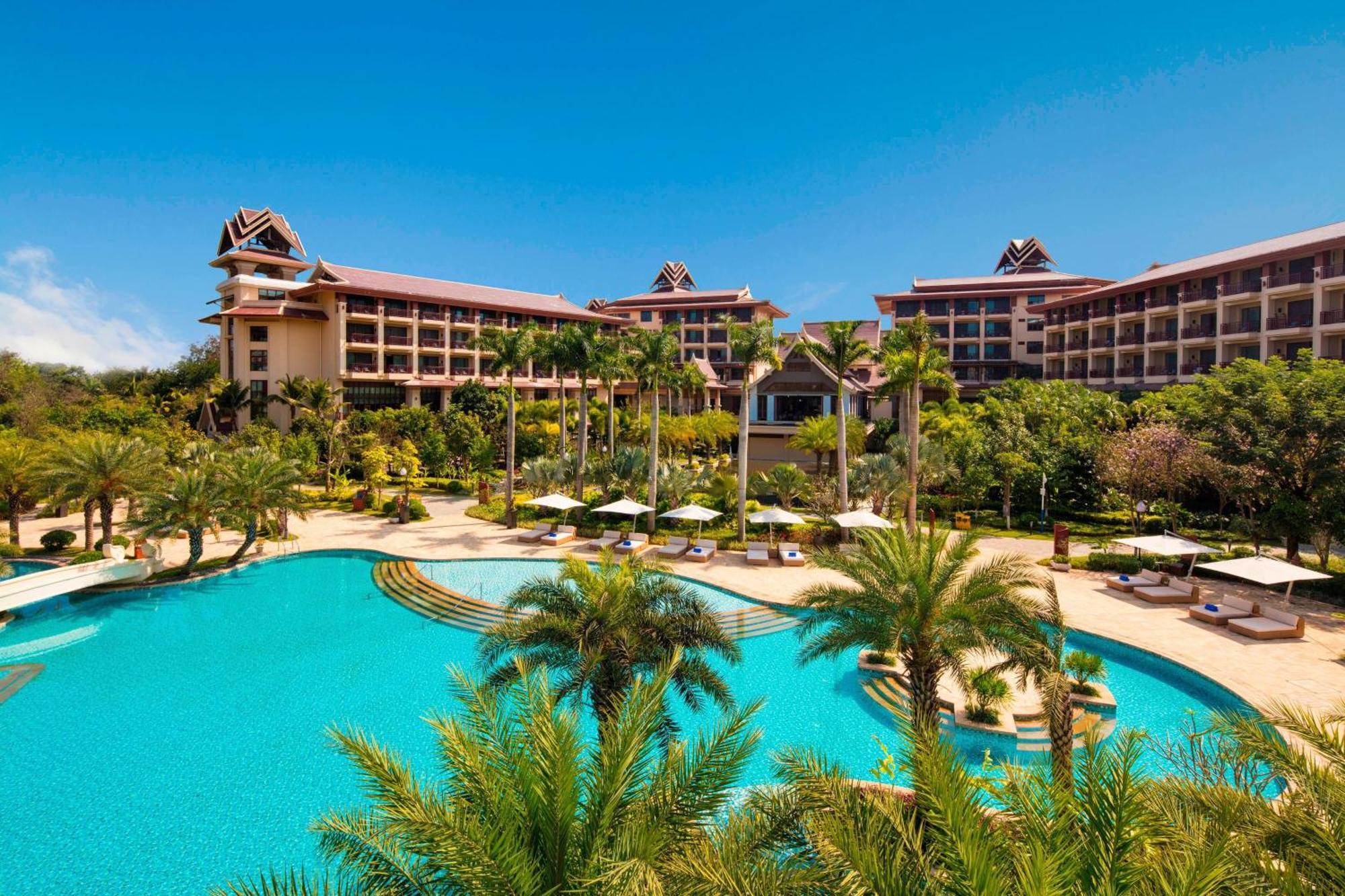 Sheraton Grand Xishuangbanna Hotel Jinghong Dış mekan fotoğraf