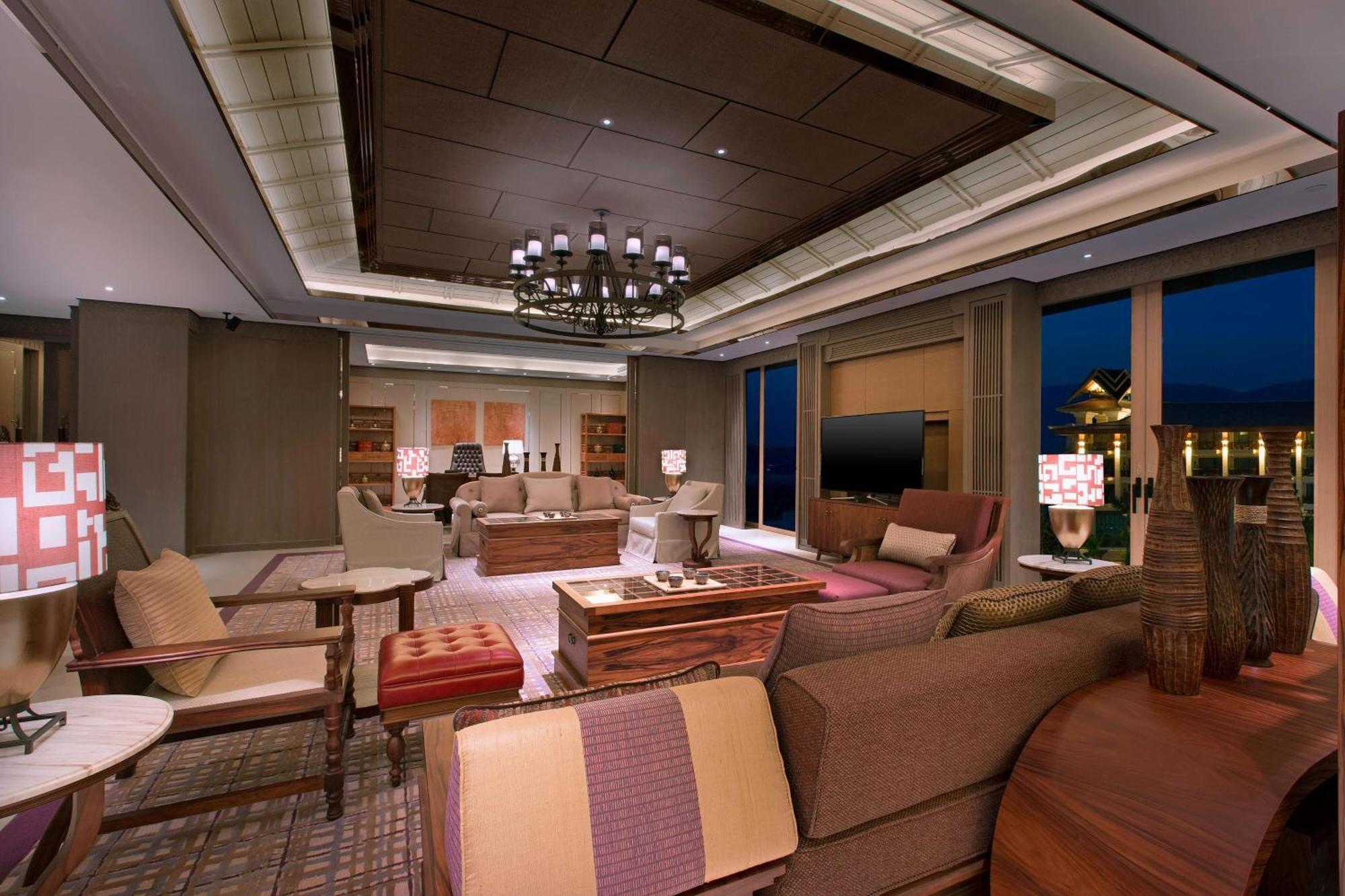 Sheraton Grand Xishuangbanna Hotel Jinghong Dış mekan fotoğraf